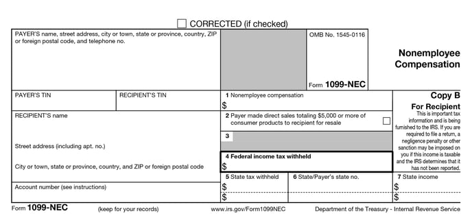 1099-NEC form