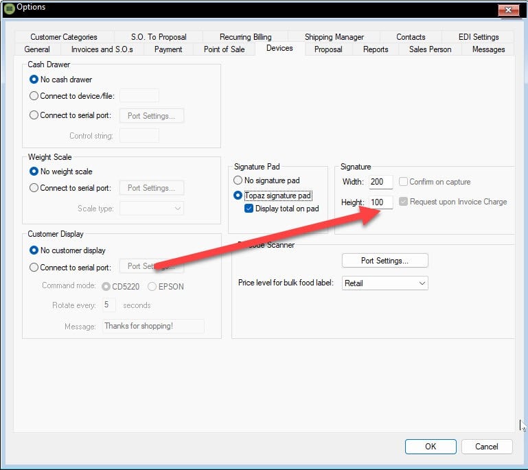 Customer Signature Processing Overview