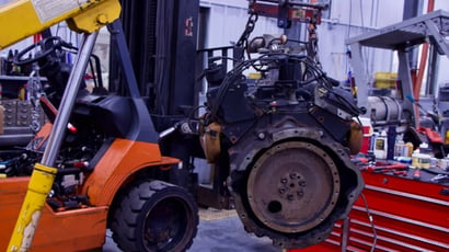 How this full forklift service company uses ERP for serialized item management and reducing customer downtime